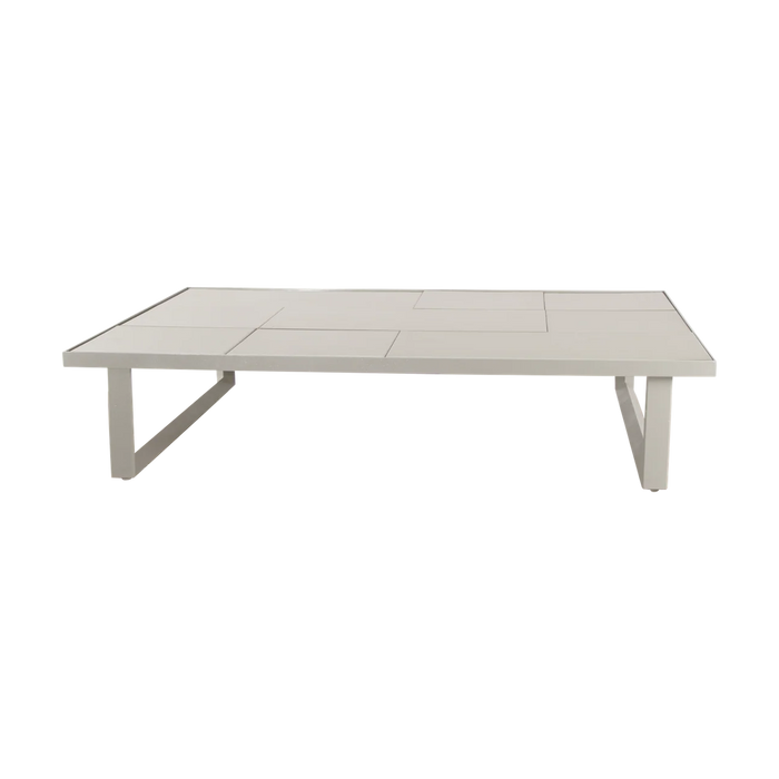 Glaze coffee table rectangular outdoor coffee table by Cane-line, designed by Cane-line Design