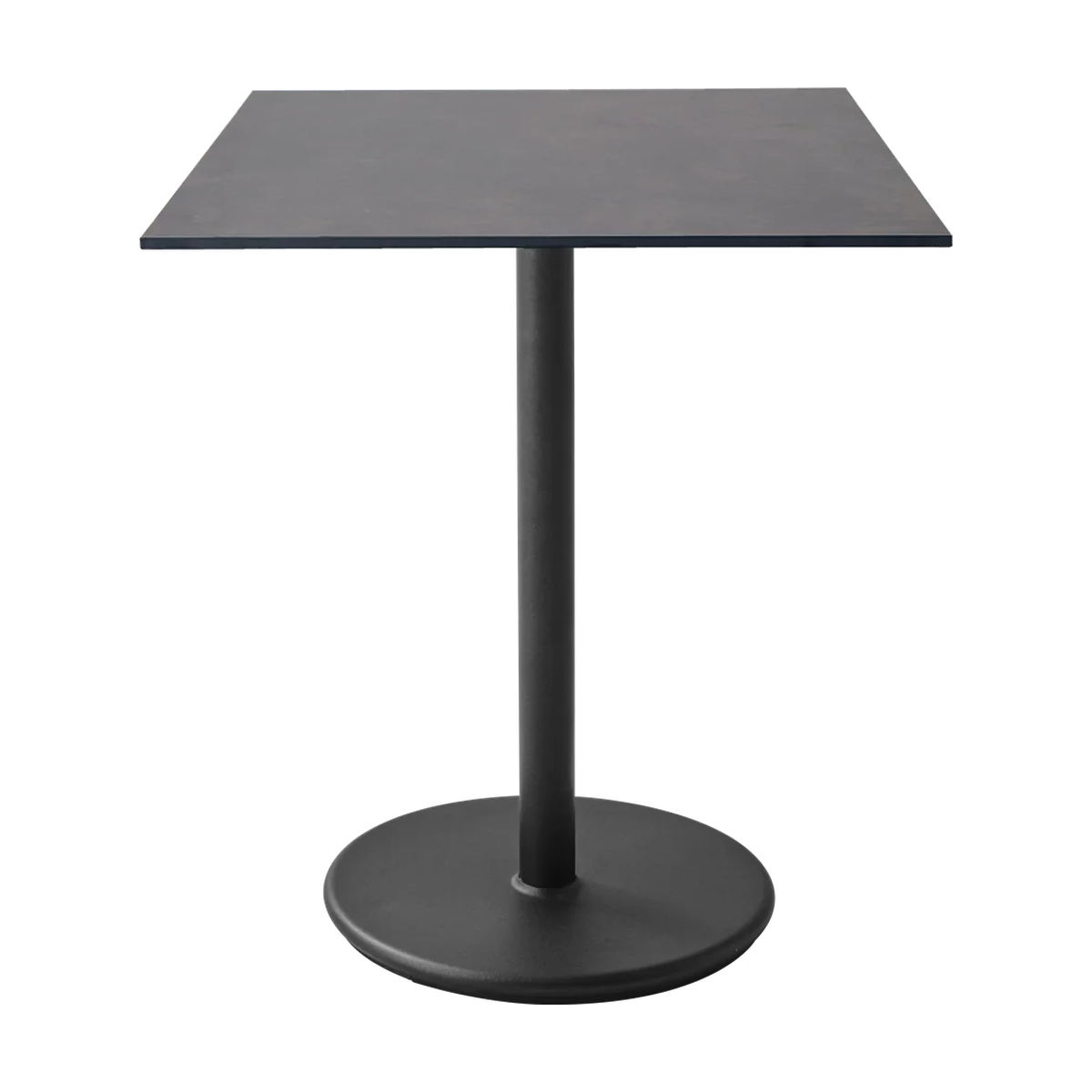 Go cafe table 75x75 cm outdoor bar table by Cane-line, designed by Cane-line Design