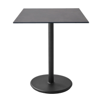 Go cafe table 75x75 cm outdoor bar table by Cane-line, designed by Cane-line Design