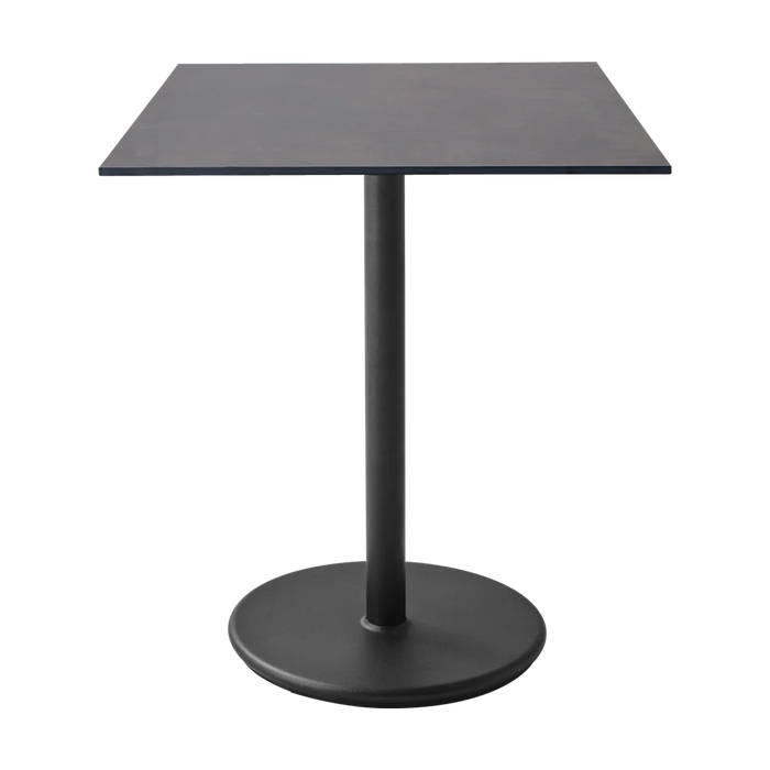 Go cafe table 75x75 cm outdoor bar table by Cane-line, designed by Cane-line Design