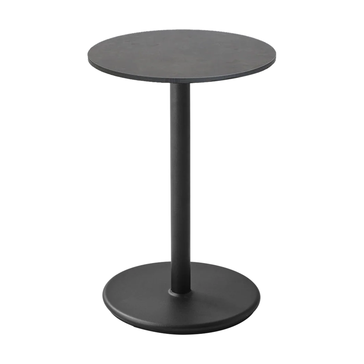 Go cafe table 45 cm outdoor bar table by Cane-line, designed by Cane-line Design