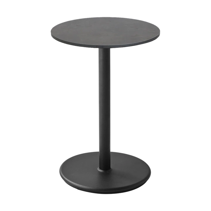 Go cafe table 45 cm outdoor bar table by Cane-line, designed by Cane-line Design