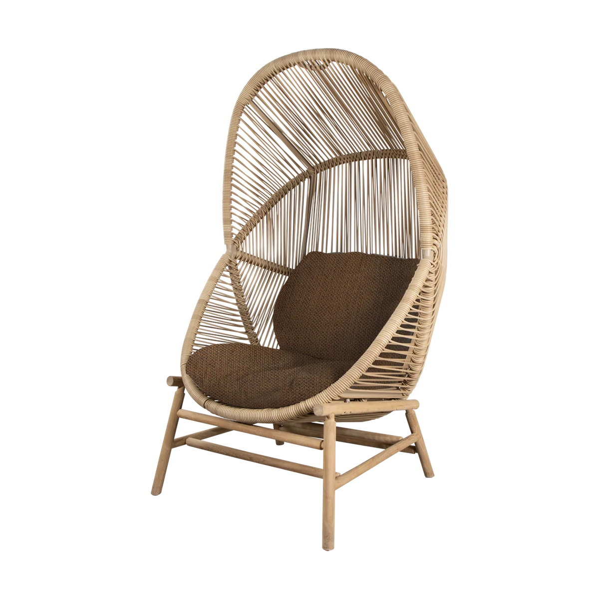 Hive chair outdoor lounge chair by Cane-line, designed by Foersom and Hiort-Lorenzen MDD