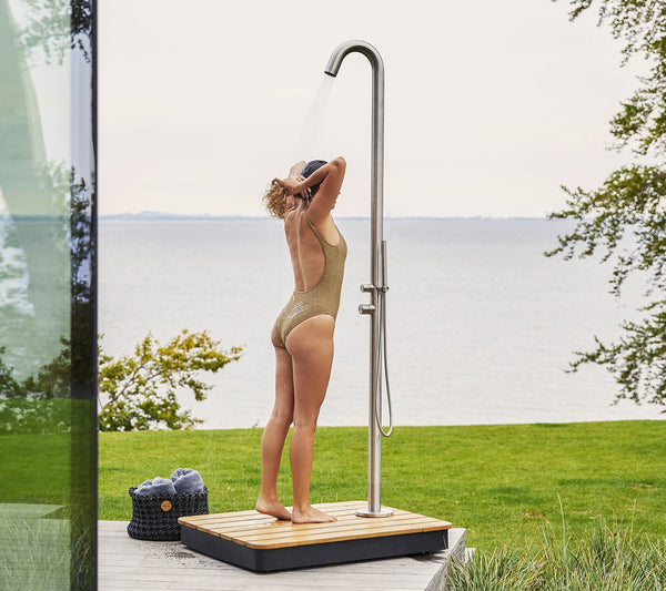Lagoon shower Outdoor Furniture by Cane-line, designed by Cane-line Design
