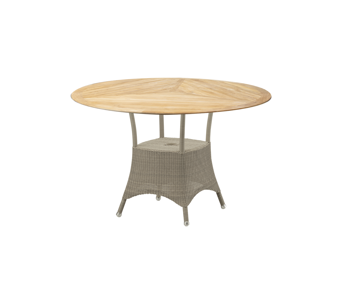 Lansing dining table small Outdoor Furniture by Cane-line, designed by Cane-line Design