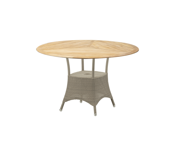 Lansing dining table small Outdoor Furniture by Cane-line, designed by Cane-line Design