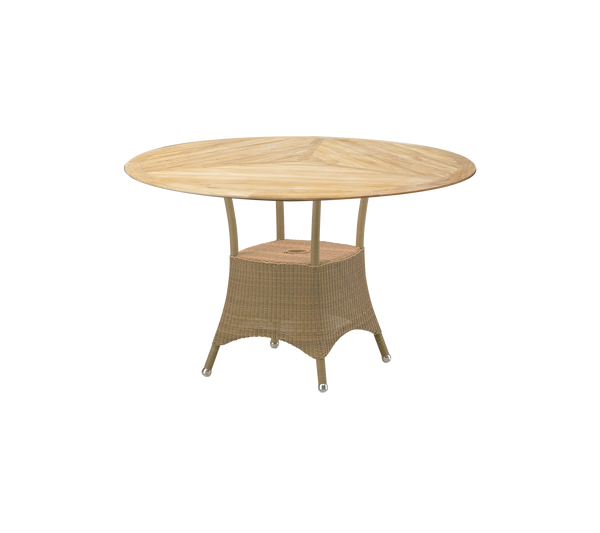 Lansing dining table small Outdoor Furniture by Cane-line, designed by Cane-line Design