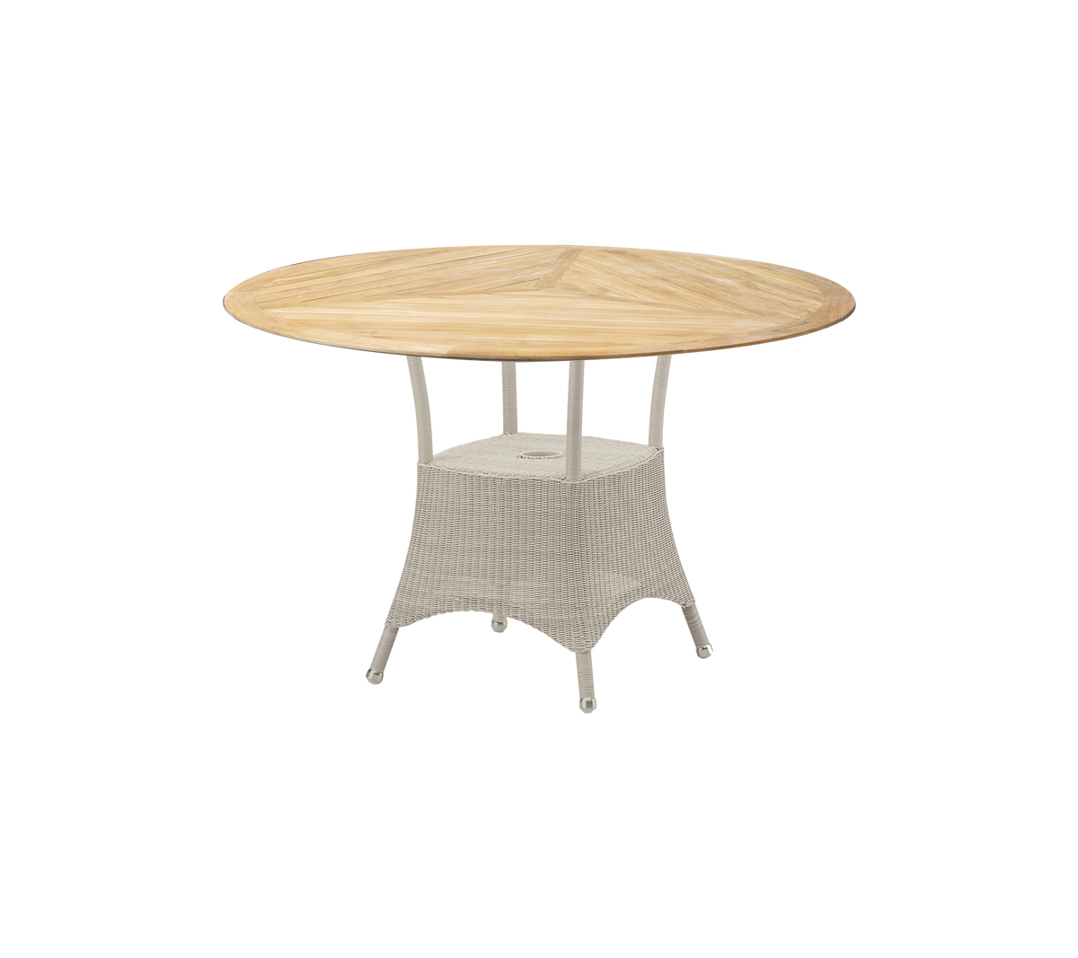 Lansing dining table small Outdoor Furniture by Cane-line, designed by Cane-line Design