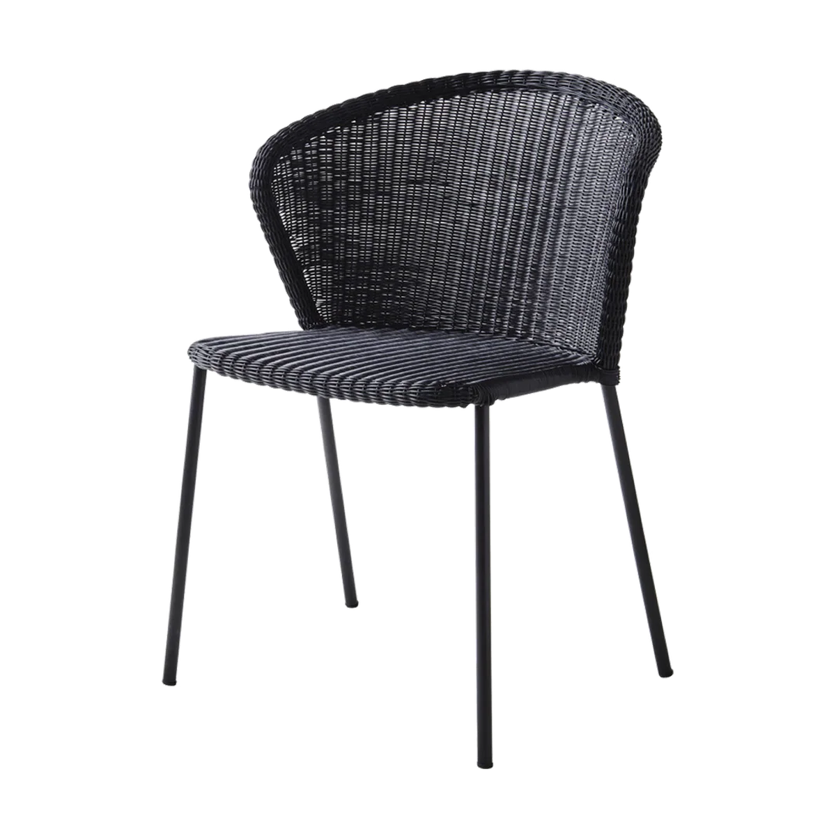 Lean chair Outdoor Furniture by Cane-line, designed by Welling/Ludvik