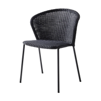 Lean chair Outdoor Furniture by Cane-line, designed by Welling/Ludvik