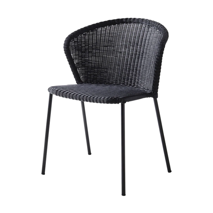 Lean chair Outdoor Furniture by Cane-line, designed by Welling/Ludvik