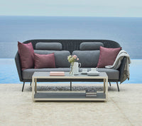 Cane-line Mega 2-seater sofa lifestyle image