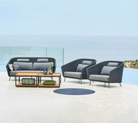 Cane-line Mega lounge chair lifestyle image
