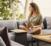 Cane-line Mega side table lifestyle image