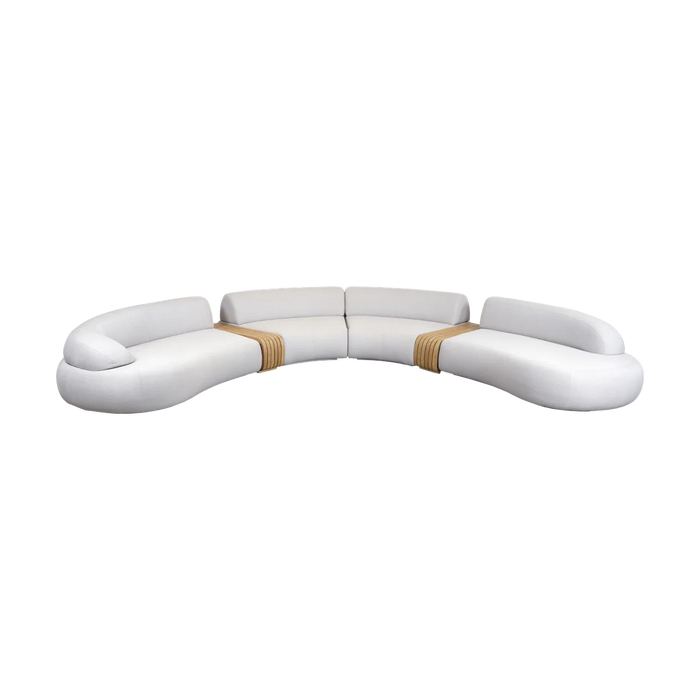 Cane-line Mellow 6-seater sofa