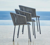 Cane-line Moments chair outdoor lifestyle image