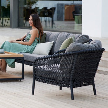 Ocean large lounge chair lifestyle image