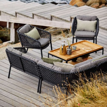Ocean lounge chair lifestyle image