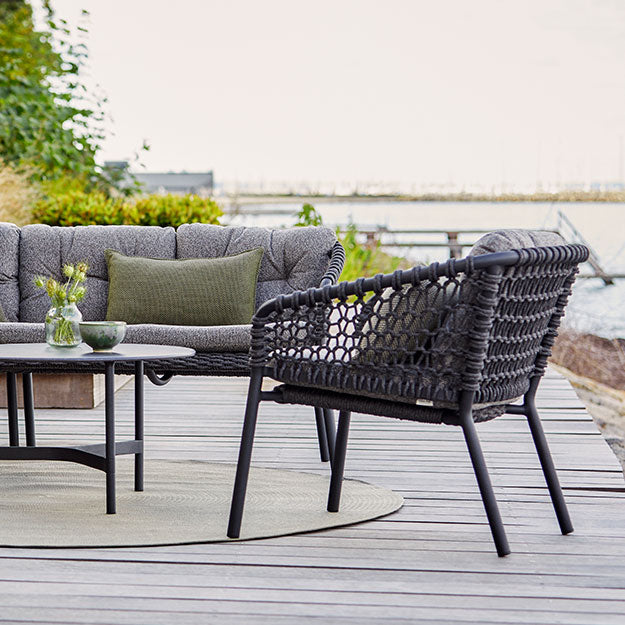 Ocean lounge chair lifestyle image