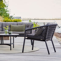 Ocean lounge chair lifestyle image