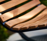 Parc rocking chair rocking chair by Cane-line, designed by Foersom & Hiort-Lorenzen MDD