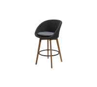 Peacock bar chair by Cane-line