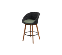 Peacock bar chair by Cane-line