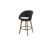 Peacock bar chair by Cane-line