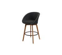 Peacock bar chair by Cane-line