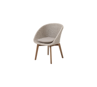 Peacock chair Sand Soft Rope w/teak by Cane-line