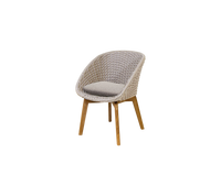Peacock chair Sand Soft Rope w/teak by Cane-line