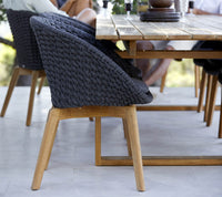 Peacock chair lifestyle by Cane-line