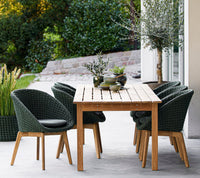 Peacock chair lifestyle by Cane-line