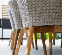 Peacock chair lifestyle by Cane-line