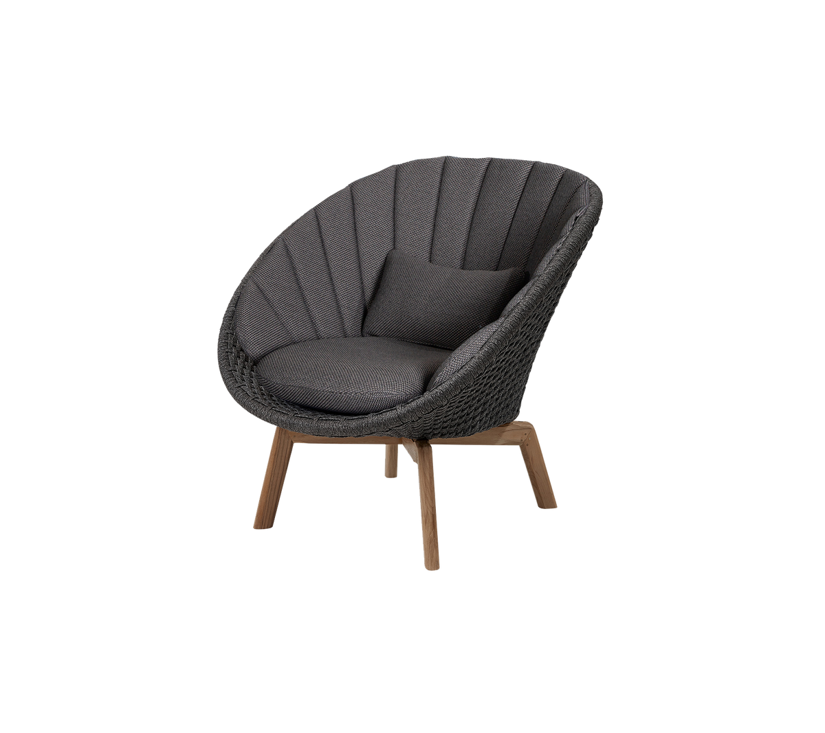 Peacock lounge chair by Cane-line