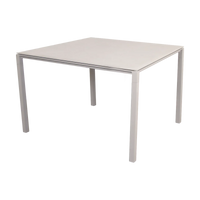 Pure dining table 100 x 100 cm by Cane-line