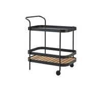 Roll bar trolley by Cane-line, designed by Welling/Ludvik