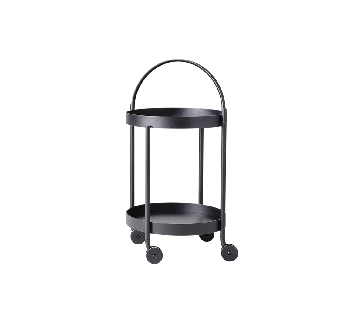 Roll trolley by Cane-line, designed by Welling/Ludvik