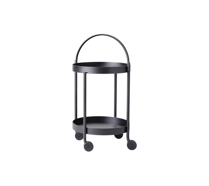 Roll trolley by Cane-line, designed by Welling/Ludvik