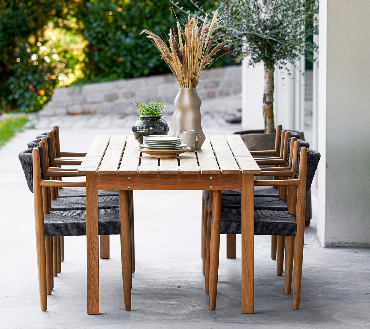 Royal armchair by Cane-line, designed by Foersom & Hiort-Lorenzen MDD