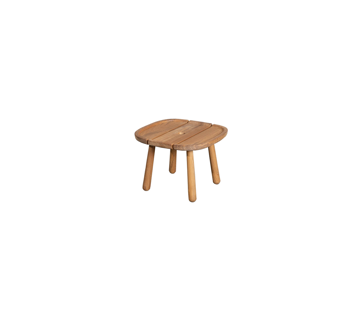 Royal coffee table square by Cane-line, designed by Foersom & Hiort-Lorenzen MDD