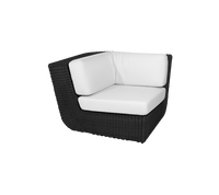Savannah corner module by Cane-line, designed by Foersom & Hiort-Lorenzen MDD