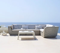 Savannah 2-seater sofa left module lifestyle image by Cane-line
