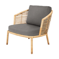 Indoor Sense lounge chair by Cane-line, designed by Foersom & Hiort-Lorenzen MDD
