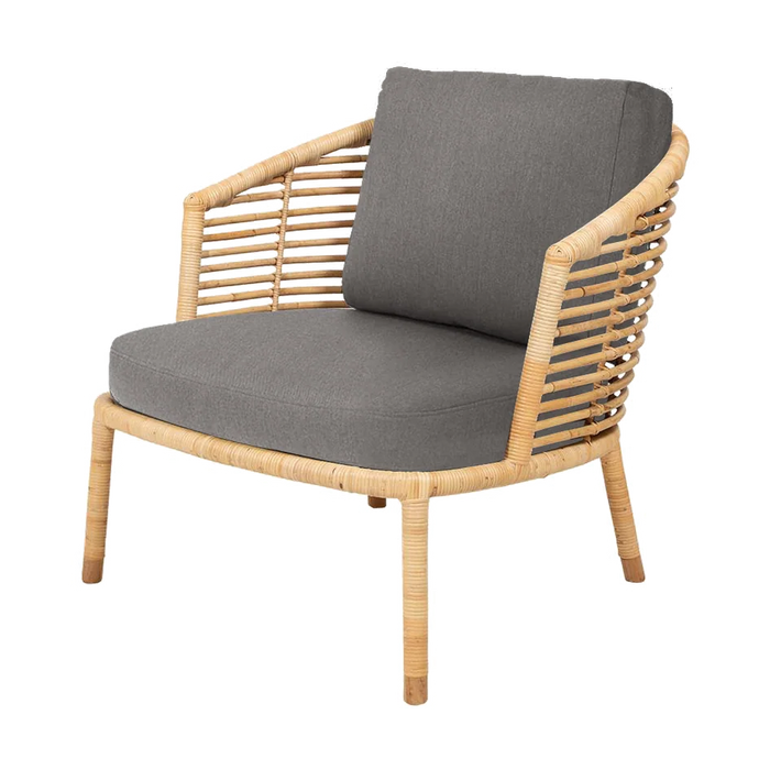 Indoor Sense lounge chair by Cane-line, designed by Foersom & Hiort-Lorenzen MDD