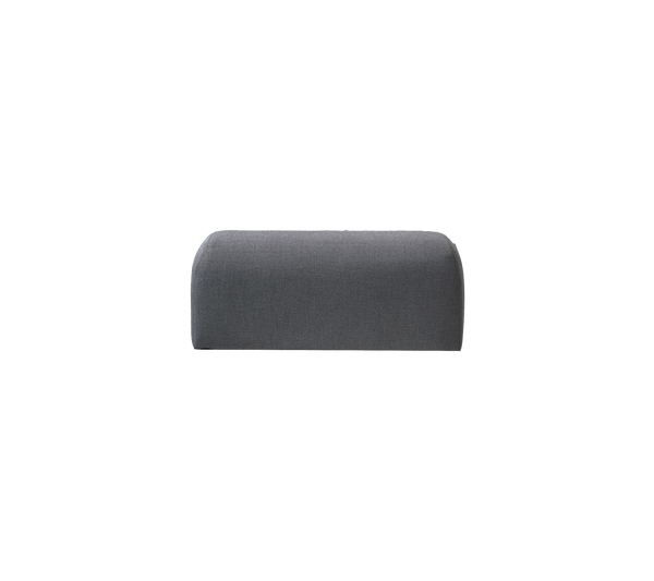 Side module, Space outdoor sectional sofa by Cane-line, designed by Foersom & Hiort-Lorenzen MDD