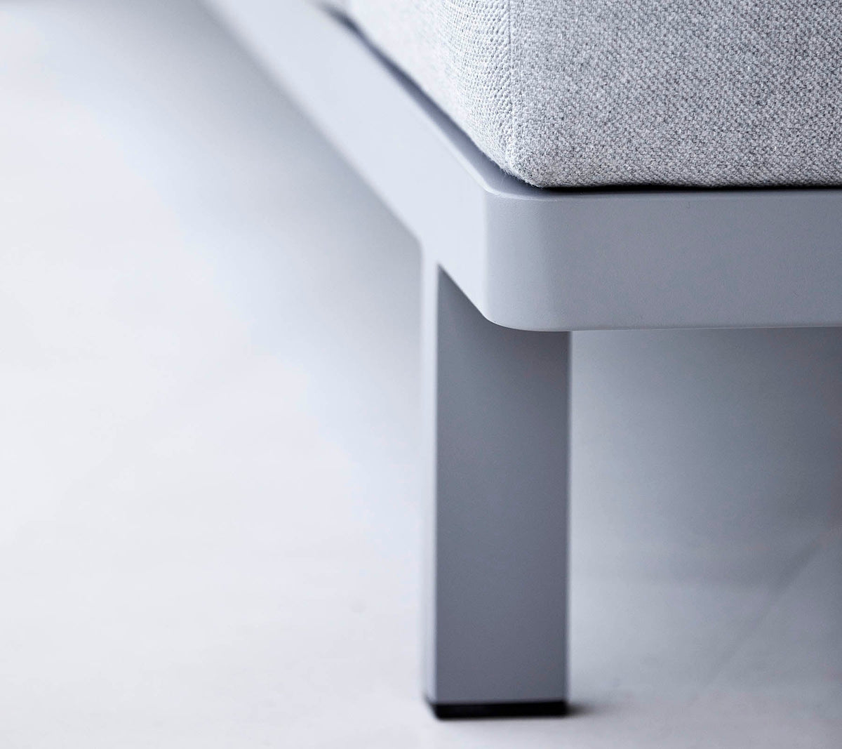 Space 2-seater module sofa outdoor sectional sofa by Cane-line, designed by Foersom & Hiort-Lorenzen MDD