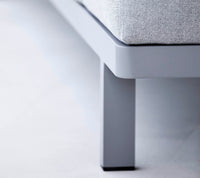 Space 2-seater module sofa outdoor sectional sofa by Cane-line, designed by Foersom & Hiort-Lorenzen MDD