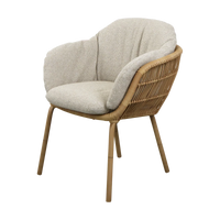 Stay chair, stackable outdoor dining chair by Cane-line, designed by Cane-line Design
