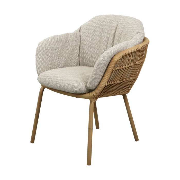 Stay chair, stackable outdoor dining chair by Cane-line, designed by Cane-line Design